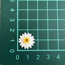 【プチマーガレット】50枚　花　クラフトパンチ 3枚目の画像