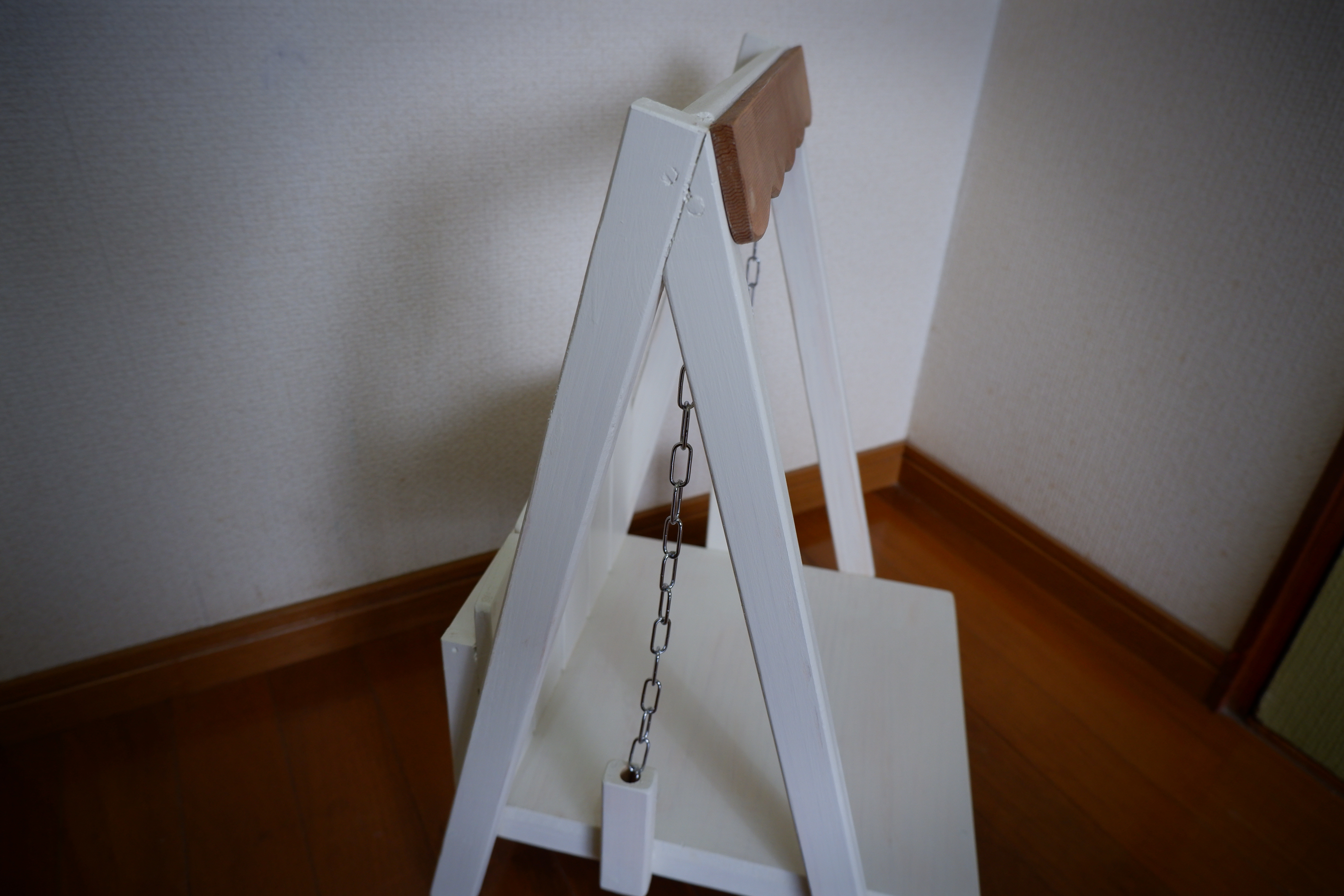 ミニブランコ風ベンチ　くさり選べます