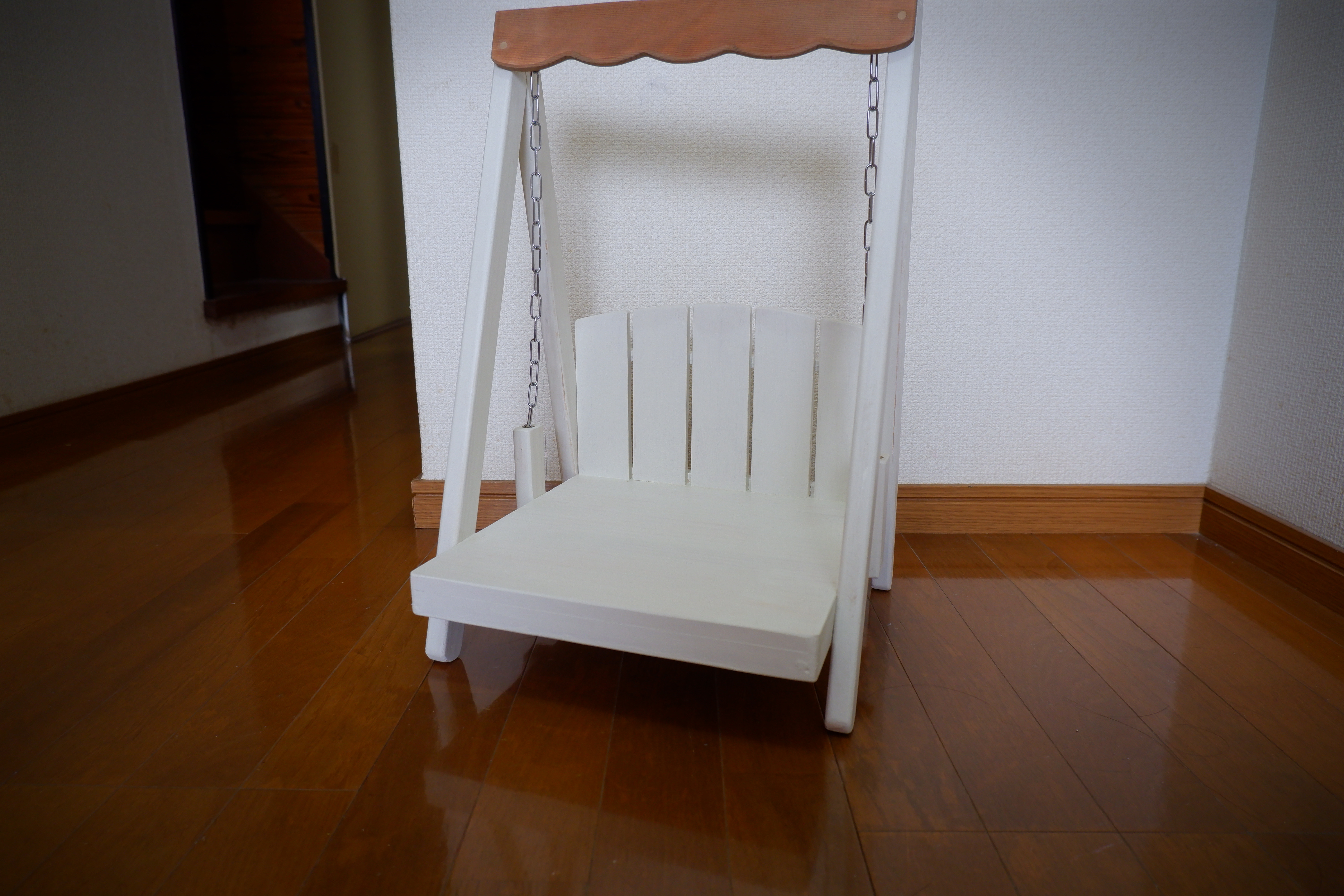 ミニブランコ風ベンチ　くさり選べます