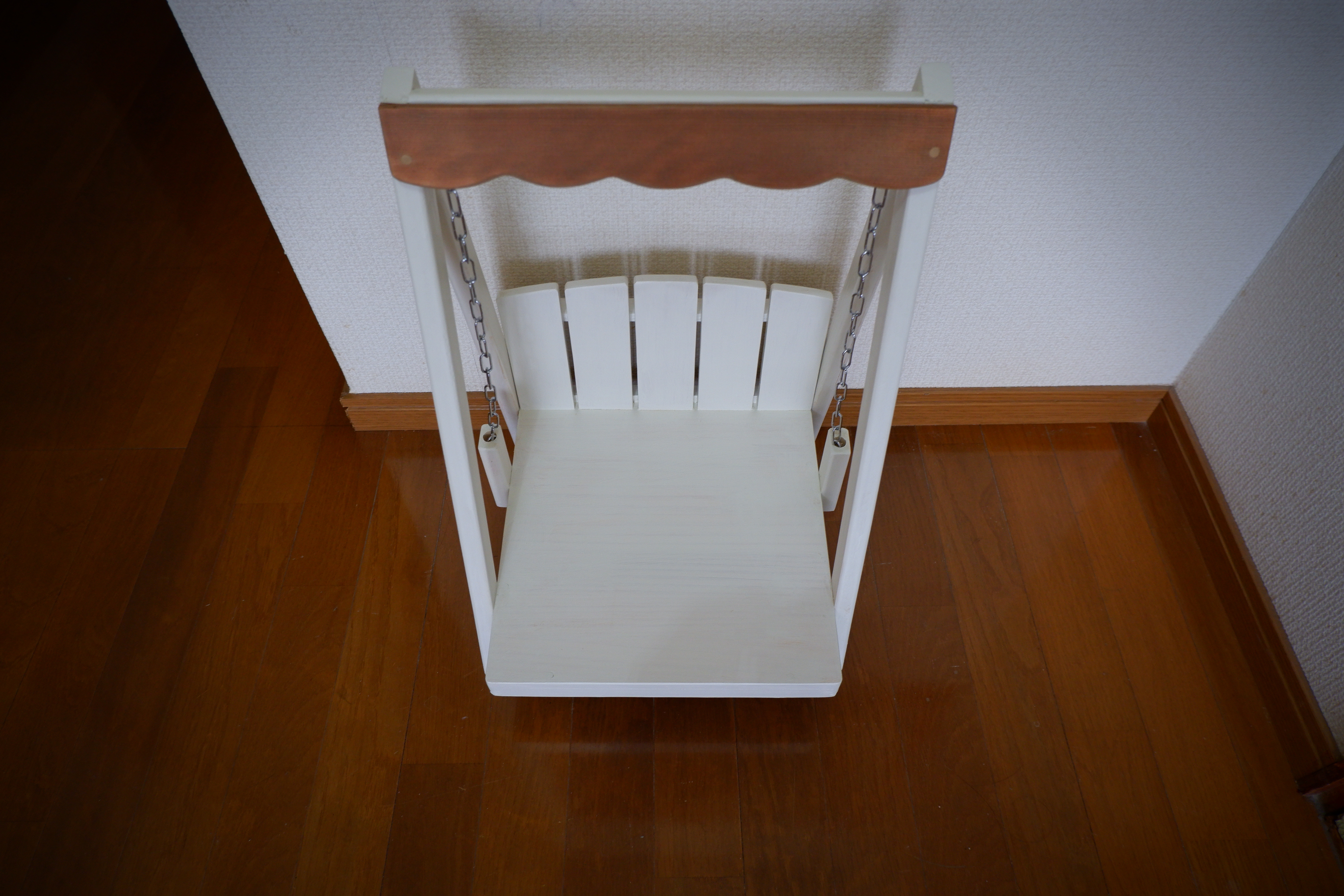 ミニブランコ風ベンチ　くさり選べます