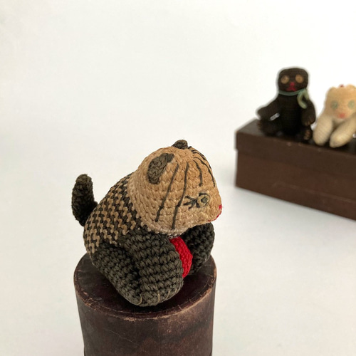 昭和レトロ　ヴィンテージ それいゆ手工芸品　ぬいぐるみ　黒猫 昭和レトロ ヴィンテージ それいゆ手工芸品 ぬいぐるみ 黒猫 黒