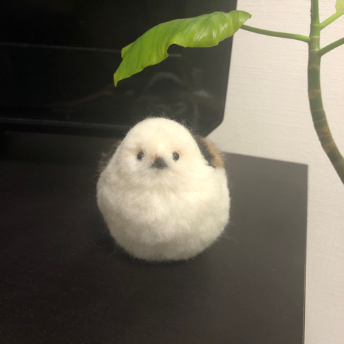 羊毛フェルト シマエナガ 野鳥 手乗り 羊毛フェルト a.natsu 羊毛フェルト シマエナガ 野鳥 手乗り 羊毛フェルト a.natsu