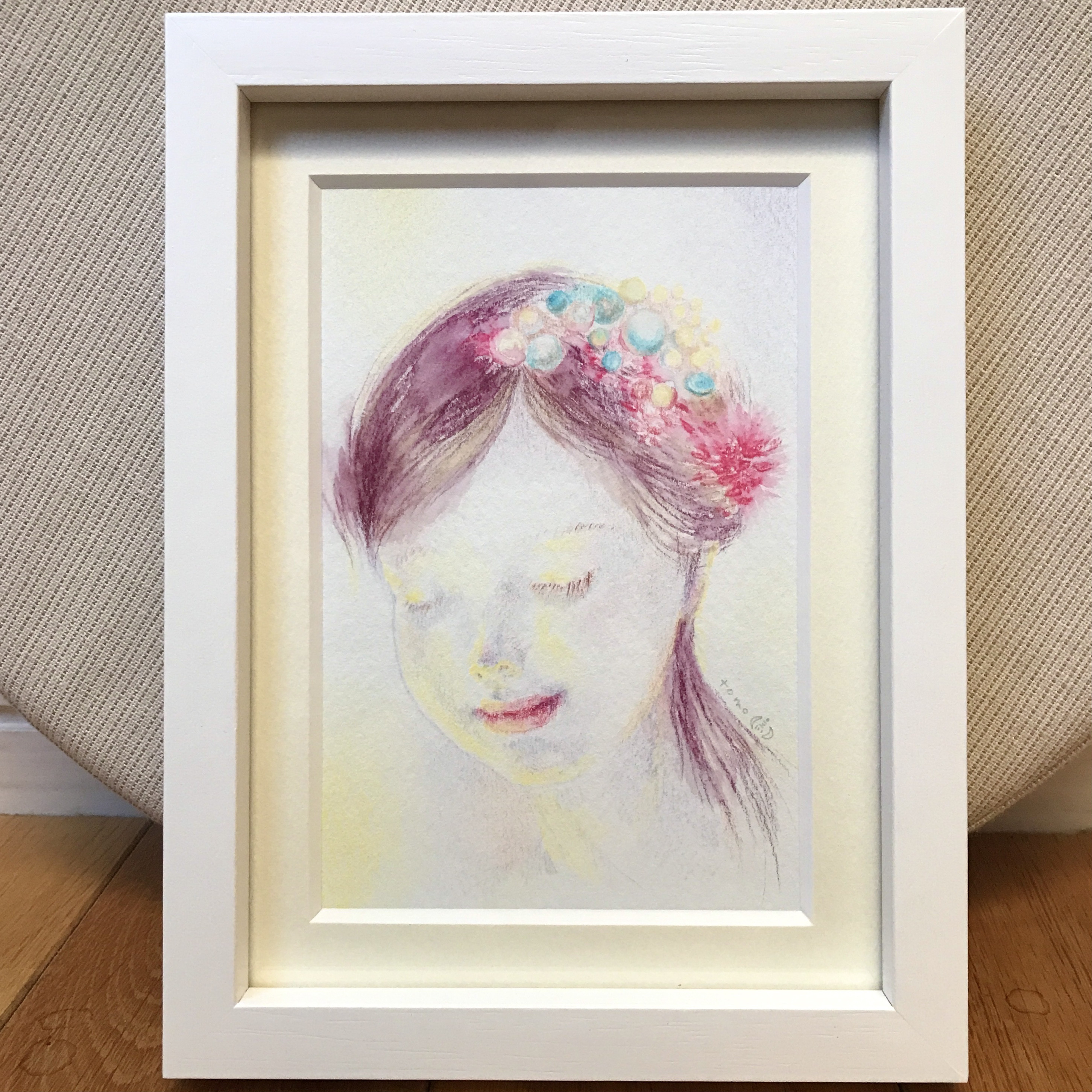 絵画作品 原画 油彩画 【愛別離苦】 原画 油彩画 【愛別離苦】 原画 油彩画 【愛別離苦】 原画 油彩画 【愛