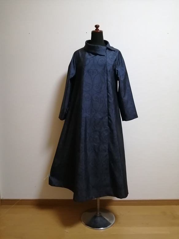 SOLD 着物リメイク ワンピース 大島紬 ワンピース さらあお 通販 SOLD 着物リメイク ワンピース 大島紬 ワンピース さらあお 通販