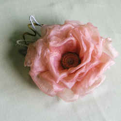 コサージュ、髪飾り、桜染め　桜ハンドメイド2024 1枚目の画像
