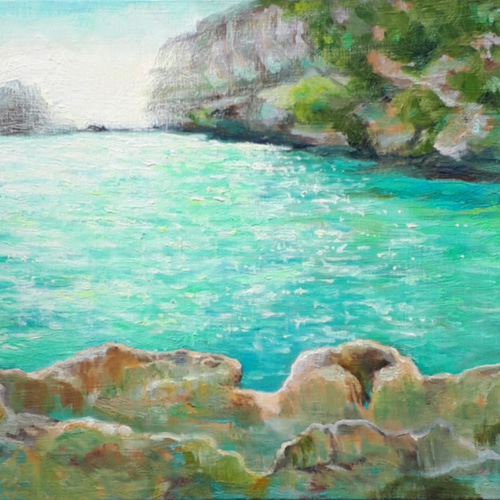匿名で発送］一点もの 花 シャクヤク 油絵 油彩 絵 静物画 絵画