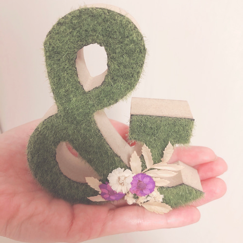 イニシャルオブジェ.⁂°+ 木材・板 t_maco 通販 15471540｜Creema