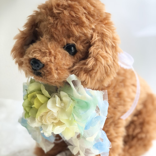 トリミングチョーカー ★ お正月 ⑤　撮影　首飾り　しめ縄　リボン　L　犬　⑤ トリミングチョーカー ☆ お正月 ⑤ 撮影 首飾り しめ縄 リボン