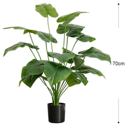70cm フェイクグリーン　ポトス　人工観葉植物 1枚目の画像