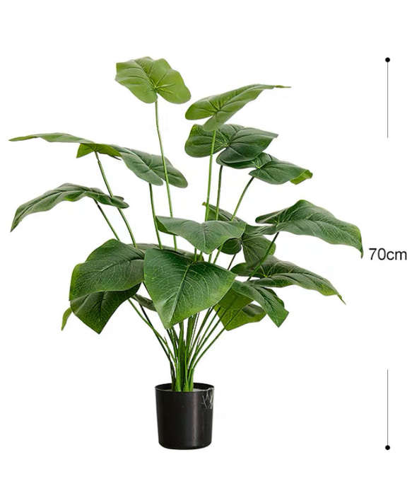 70cm フェイクグリーン　ポトス　人工観葉植物 1枚目の画像
