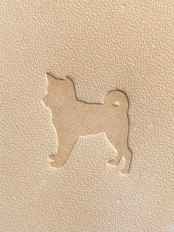 柴犬❤️真鍮製❤️シーリングスタンプ❤️レザークラフト 3枚目の画像