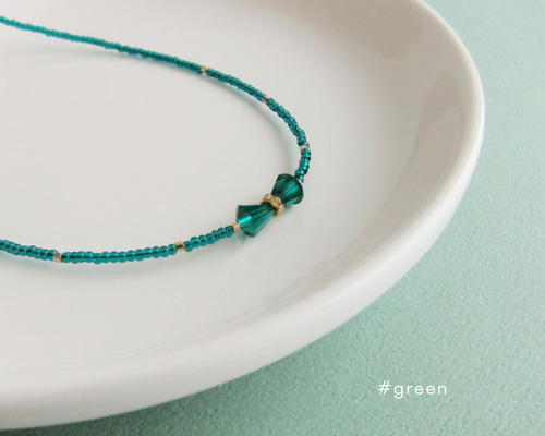 エメラルドのビーズネックレス リッチエメラルドビーズネックレス – AZLEE Jewelry