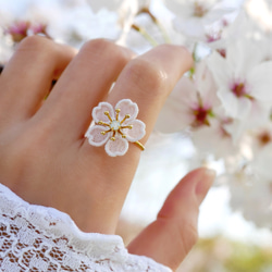 桜（さくら） 指輪・リング の人気通販｜Creema(クリーマ) 国内最大の