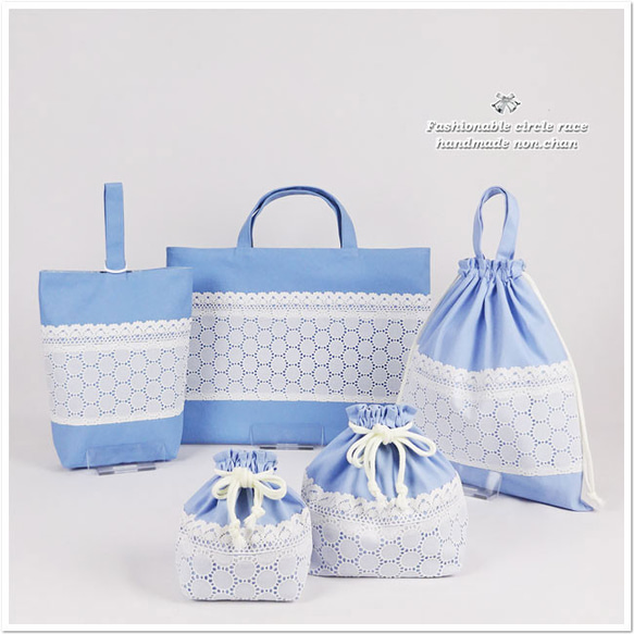 入園グッズ 入学 レッスンバッグ 5点 セット 幼稚園 保育園 入園準備