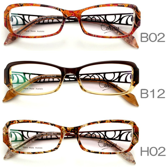 艶やかな色 老眼鏡 プラスチック ブルーライト/UVカット レディース シニアグラス おしゃれ 女性 PC老眼鏡 121 4枚目の画像