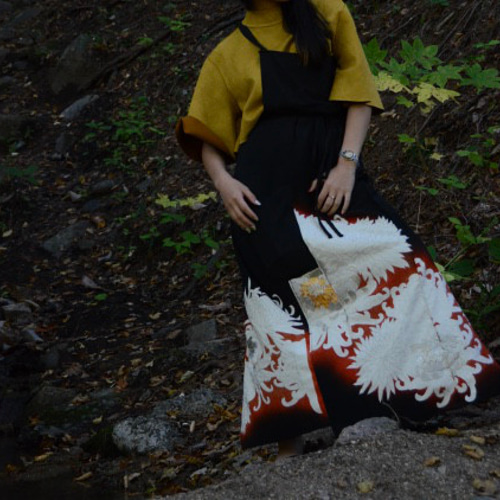 着物リメイク作家ユウ Instagram video by 着物リメイク作家まゆ〜kimono upcycle MAYU
