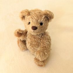 ミルクティー色のくまま。|テディベア こぐま 23cm ぬいぐるみ