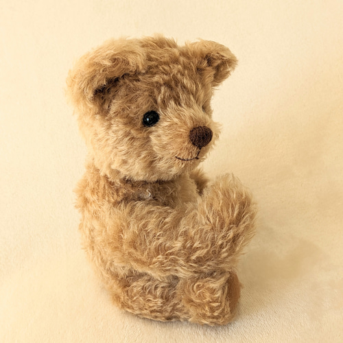 きなこ色のくまま。｜テディベア こぐま｜27cm ぬいぐるみ くまま