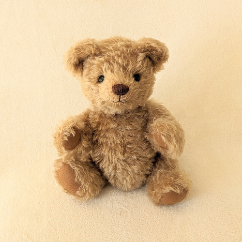 きなこ色のくまま。｜テディベア こぐま｜27cm ぬいぐるみ く