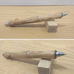 【あせ】完成しました。木軸　手作り　木のボールペン Amazon | MYCAZE 手作り 木製ボールペン、銃形木軸ペン (黒