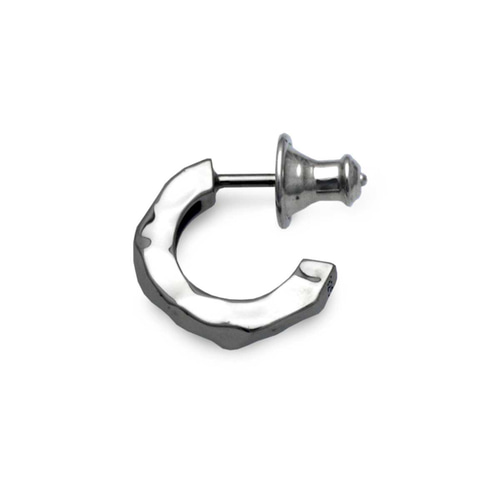 シルバー925 フープピアス メンズ オーダーメイド シルバーアクセサリー（ピアス）のオーダーメイド製作 – Nine Nine