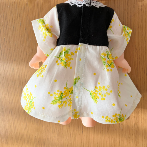 ミモザのワンピースセット＊ドール服 ソランちゃん ソランちゃん服 