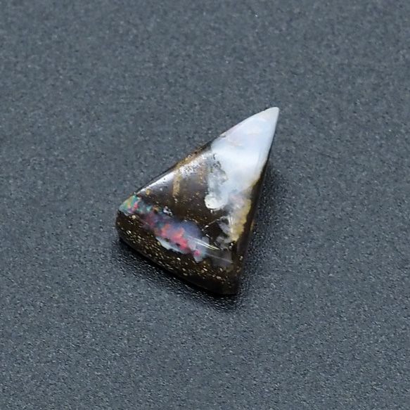 5,1ct Border Opal, Australia, オーストラリア産 ボルダーオパール OP-08 天然石 2枚目の画像
