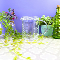 アンティーク、ガラス製計量カップ 3個セット 210320fa8b9855d3cf3c187484efff