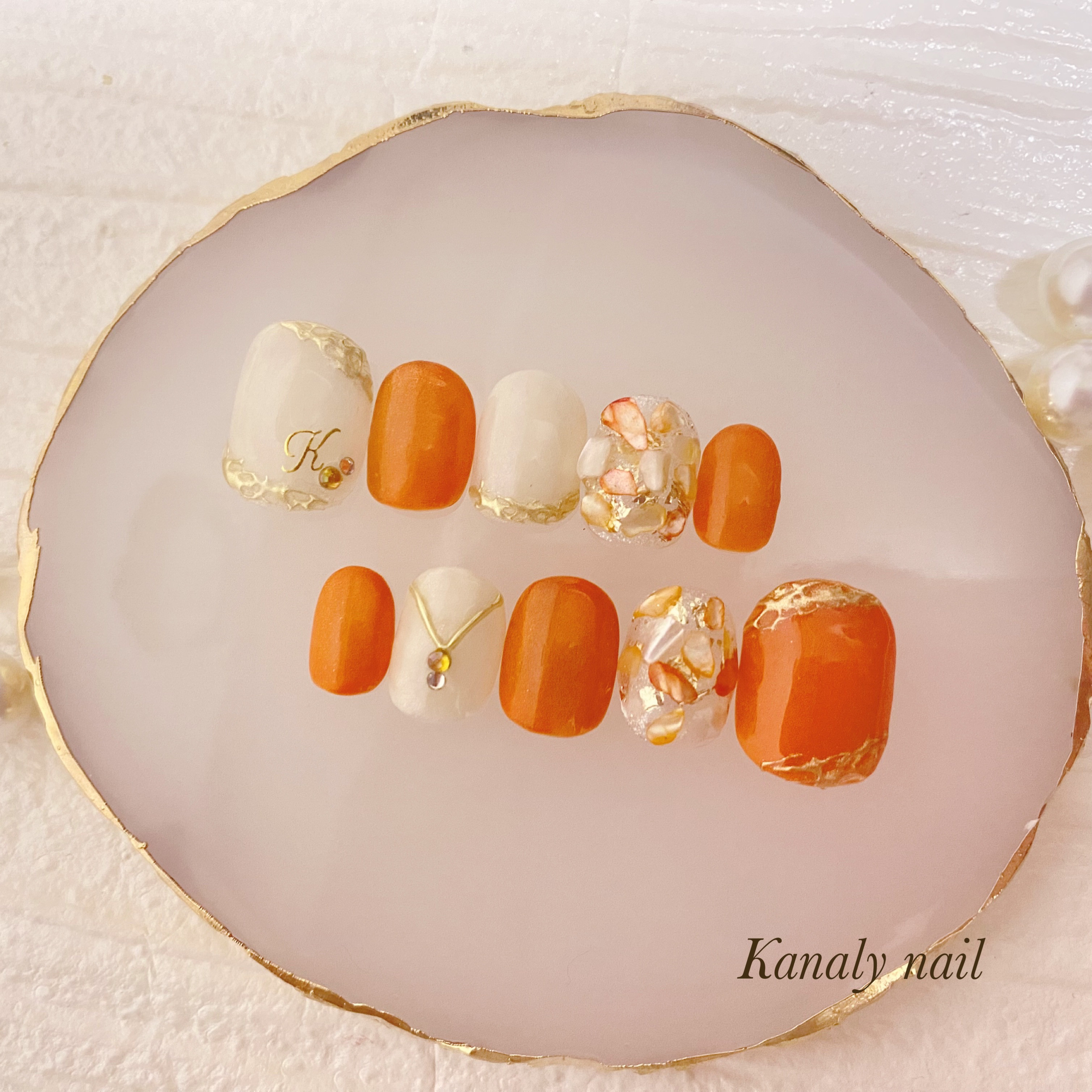 オーダー制】ニットのお名前ガーランド くじか ハンドメイド ブルー 