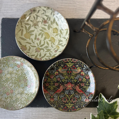 NEW】柄が増えました！ ウィリアムモリス柄 ミニアフタヌーンティー