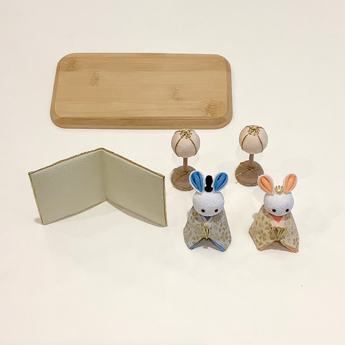 初節句 お雛様 桃の節句 ちりめん細工 ひな祭り その他置物 fleur