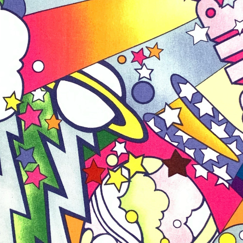 アレキサンダーヘンリー スーパースター お買い物バッグ(特大) トート