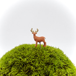 苔テラリウム用フィギュア『鹿』 1枚目の画像