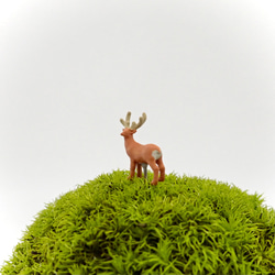 苔テラリウム用フィギュア『鹿』 2枚目の画像