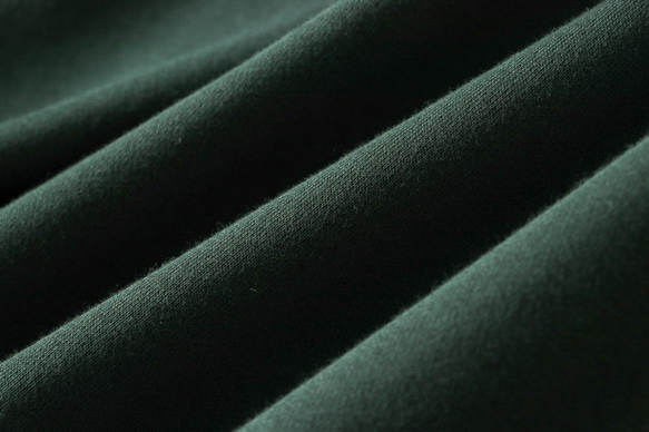高領運動衫，棉質，深藍綠色 230210-6，適合成人的最新休閒造型。 第6張的照片