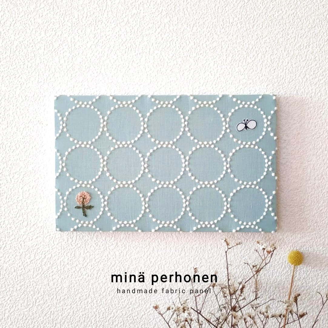 ミナペルホネントイレットペーパーカバー#Spring まもる ミナペルホネントイレットペーパーカバー#Spring まもる