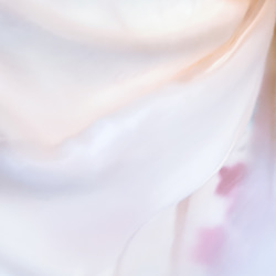 マキシ丈ワンピース 総裏地 ファスナー付き 袖 着物リメイク ドレス 衣装 クリーム系 M〜LL  13号（Y5101） 14枚目の画像