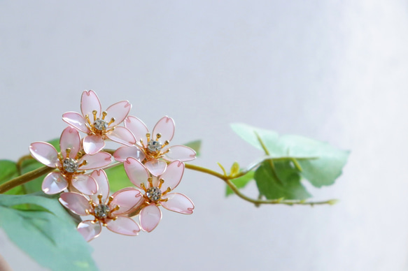 春の訪れ♡桜のブローチ　卒業式/入学式/卒園式/入園式/さくら 7枚目の画像