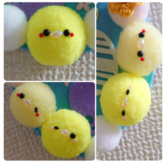 ポンポン季節飾り♪Happy Easter・ひよこ～春～ 4枚目の画像