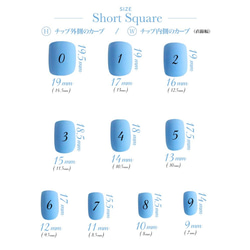 計測用ネイルチップ 9枚目の画像
