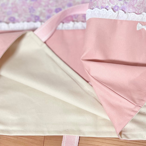 入園入学グッズ フラワーピンク 5点セット レッスンバッグ Mimi 通販