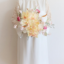 ハイビスカス ブーゲンビリア ウェディングブーケ リゾート ブーケ