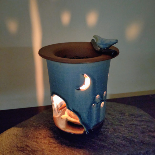 茶香炉　アロマポット 茶香炉＆アロマポット「森」 香炉 癒やし フレグランス リラックス