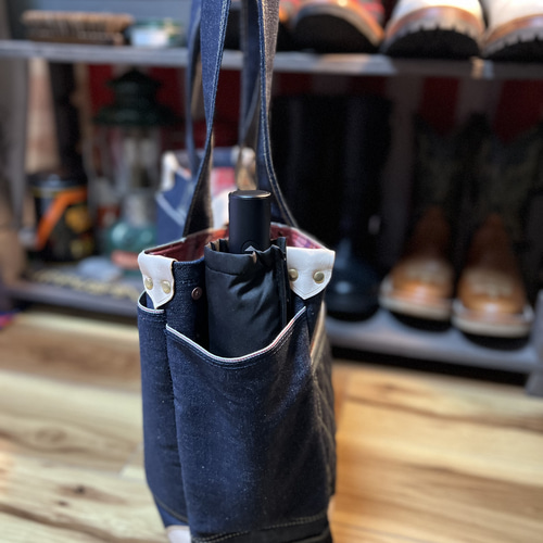 新品デニムバック レア ビンテージ60's70's○Levi's 501 BIG Eデニムトートバッグ