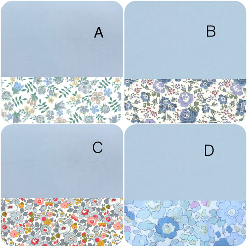 シワになりにくいランチョンマット《選べるリバティ柄女の子》入園入学