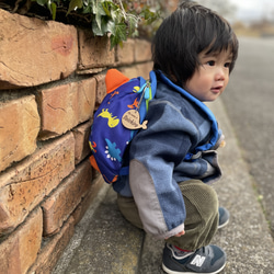 ネームキーホルダー　　保育園入園　　キーホルダー　木製　保育園リュック　幼稚園お手提げ　入園祝い　席札　子ども席札 11枚目の画像