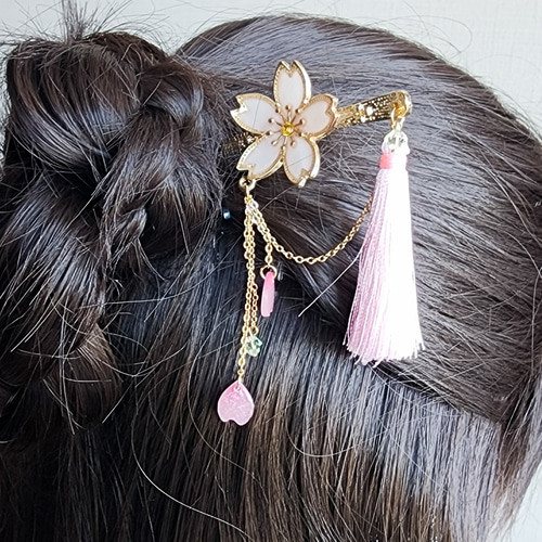 KIRUMONO ecru様　ご注文　桜のつまみかんざし　日本舞踊 KIRUMONO ecru様 ご注文 桜のつまみかんざし 日本舞踊