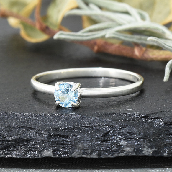 SV アクアマリン シルバー リング CD076CIBS 指輪・リング kyfactory