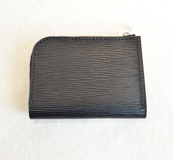 栃木レザーのL字ファスナー財布　L252 6枚目の画像