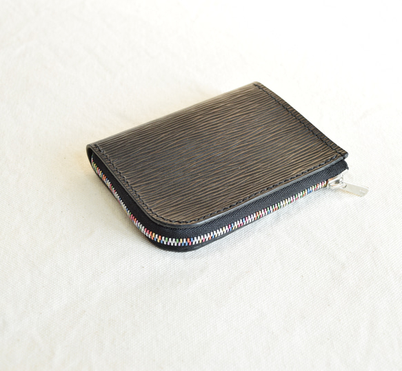 栃木レザーのL字ファスナー財布　L252 7枚目の画像